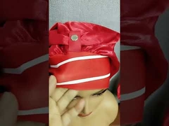 Polyester Spandex Sleeping Hair Bonnets 21*70CM Satin Night Hair Wrap